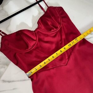 HOUSE OF CB Stefania Underwire Corset Bodice Satin Gown